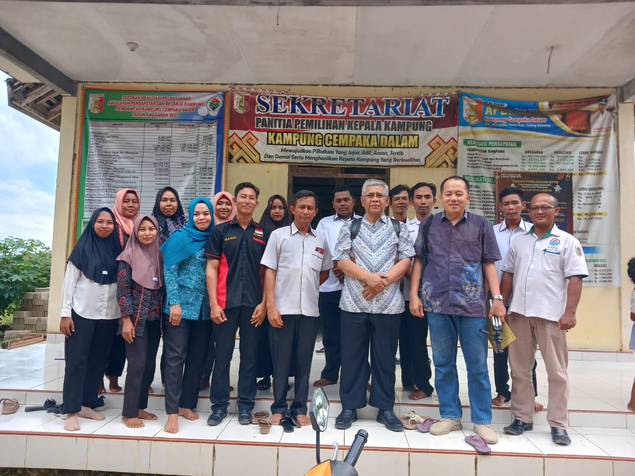 Apa yang sudah dilakukan oleh kelembagaan kampung Cempaka Dalam Tulang Bawang Lampung..?