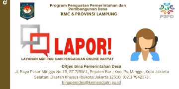 Kanal Laporan, Aspirasi, Saran Dan Kritik