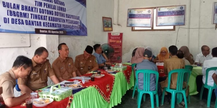 Desa Dantar Jadi Lokasi Klarifikasi BBGRM, Partisipasi Warga Jadi Sorotan Tim Kabupaten