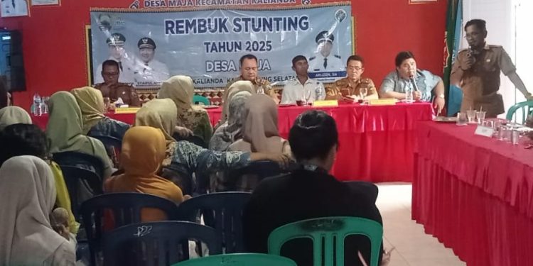 Desa Maja Gelar Rembuk Stunting 2025, Perkuat Sinergi Tangani Gizi Anak
