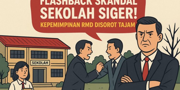 Flashback Skandal Sekolah Siger: Kepemimpinan RMD Kembali Jadi Sorotan Tajam!