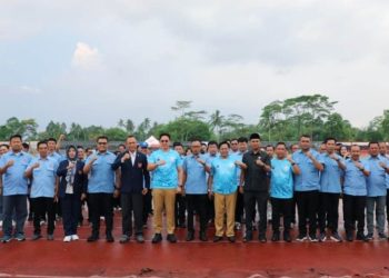 Pengurus KONI Lampung Selatan Resmi Dilantik di Stadion Jati