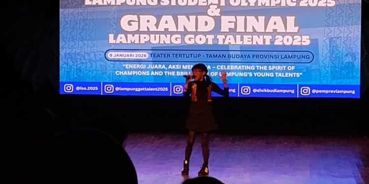 Murid SD Hentak Panggung Got Talent Lampung di Awal Tahun 2026