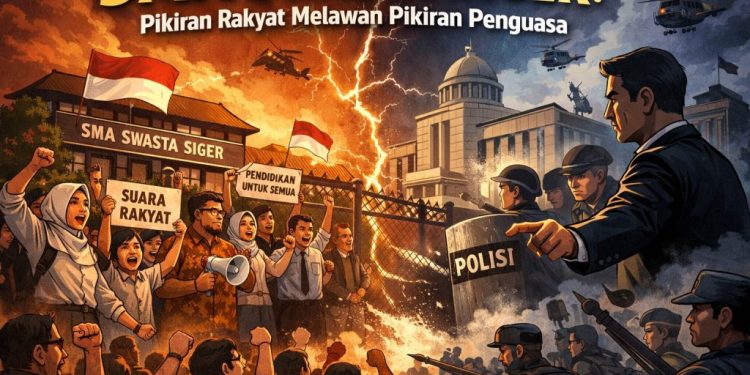 SMA Swasta Siger dan Isu Transparansi Anggaran APBD
