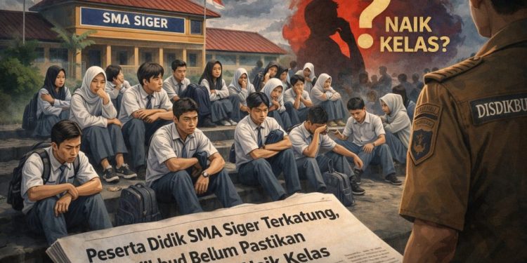 Disdikbud Lampung Dinilai Lamban, Nasib Siswa SMA Siger Menggantung