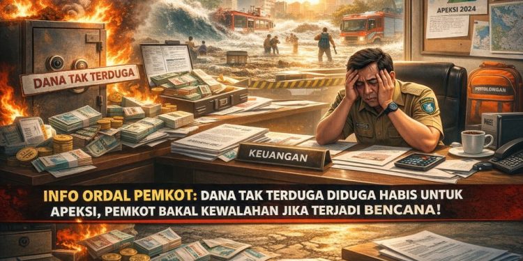 Dana Tidak Terduga Kota Bandar Lampung Kosong, ASN dan Warga Khawatir Kesiapan Bencana
