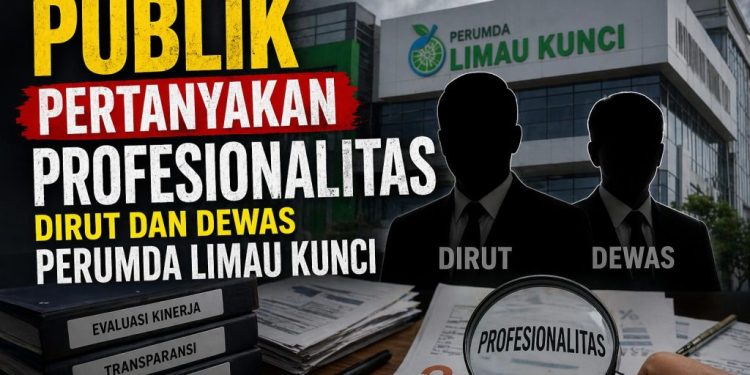 Minim Respons, Pimpinan Perumda Limau Kunci Disorot Publik