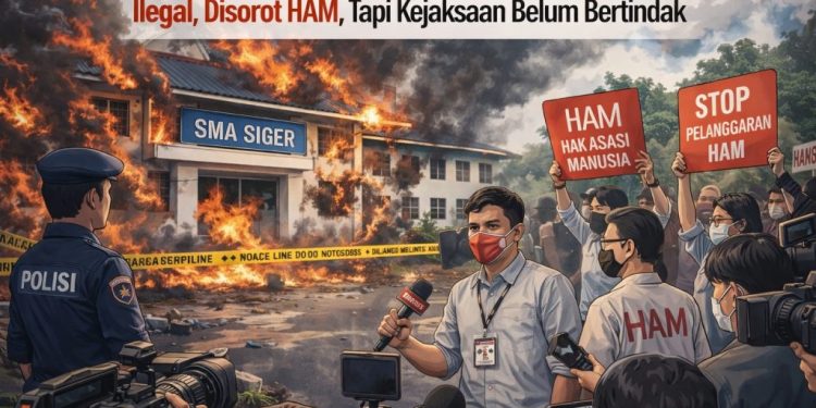 SMA Siger Beroperasi Tanpa Izin, Desakan Penindakan Menguat