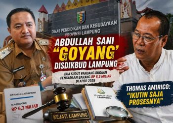 Disdik Lampung Klaim Barang Lengkap, Namun Dokumen Tak Dibuka