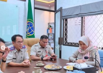 Perkuat Akuntabilitas, Kantor Pertanahan Tanggamus Ikuti Pendampingan Reformasi Birokrasi