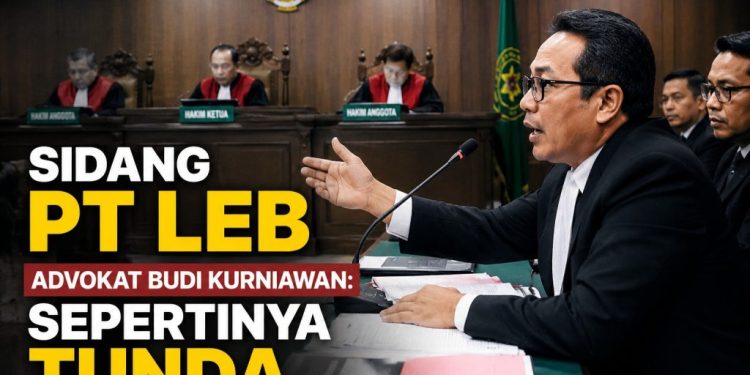 Sidang Tipikor PT LEB Berpotensi Ditunda, Saksi Terdakwa Belum Siap Hadir