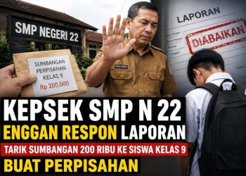 SMPN 22 Bandar Lampung Disorot Usai Laporan Sumbangan Siswa Kelas 9