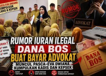 Rapat Eva Dwiana dengan Kepsek Picu Spekulasi soal Penggunaan Dana BOS