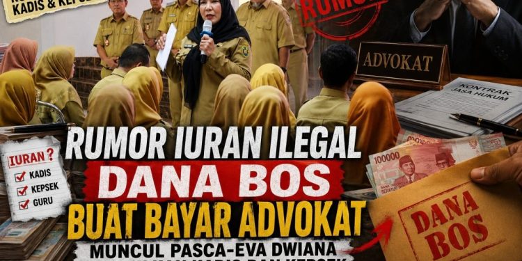 Rapat Eva Dwiana dengan Kepsek Picu Spekulasi soal Penggunaan Dana BOS
