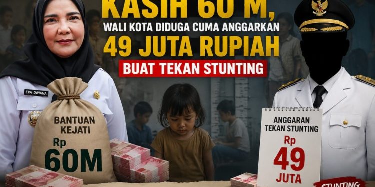 Rp49 Juta untuk Tekan Stunting, Benarkah Itu Prioritas Pemkot Bandar Lampung?
