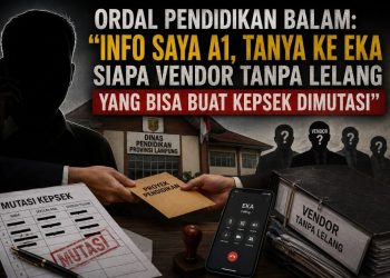 Dugaan Permainan Pengadaan Sekolah Negeri Terbongkar, WTP Pemkot Dipertanyakan Publik