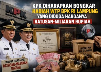 Dugaan Praktik Korupsi Berkedok WTP Jadi Sorotan, Lampung Masuk Radar Publik