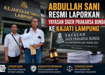 Abdullah Sani Minta Penegakan Hukum Atas Dugaan Pelanggaran Pendidikan di Lampung