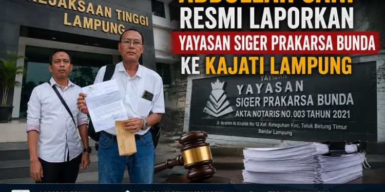 Abdullah Sani Minta Penegakan Hukum Atas Dugaan Pelanggaran Pendidikan di Lampung