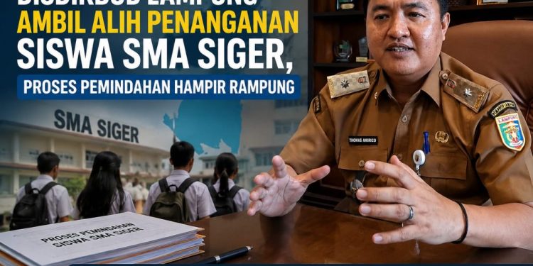 Disdikbud Lampung Pastikan Pendidikan Siswa SMA Siger Tetap Berjalan Normal