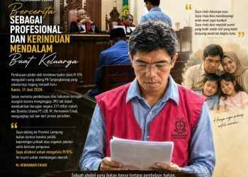 Pledoi Hermawan Eriadi Soroti Perjuangan Profesional dan Pengorbanan untuk Daerah