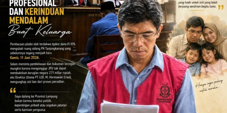 Pledoi Hermawan Eriadi Soroti Perjuangan Profesional dan Pengorbanan untuk Daerah