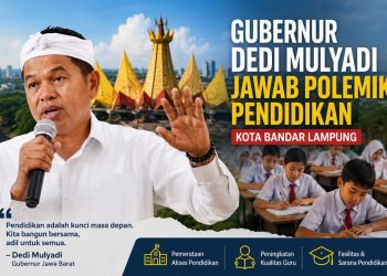 Dedi Mulyadi Beri Respons atas Polemik Pendidikan Bandar Lampung, Singgung Peran Pemerintah