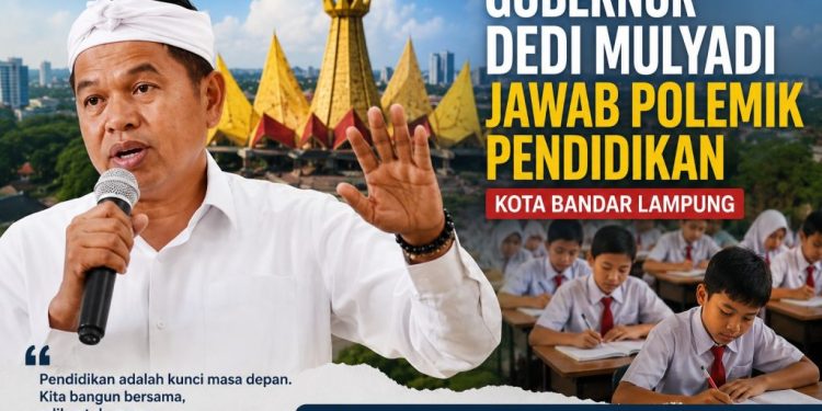 Dedi Mulyadi Beri Respons atas Polemik Pendidikan Bandar Lampung, Singgung Peran Pemerintah