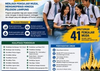 Mengajar di Pelosok, Menginspirasi Lampung: Program Pengajar Muda 2026 Resmi Dibuka