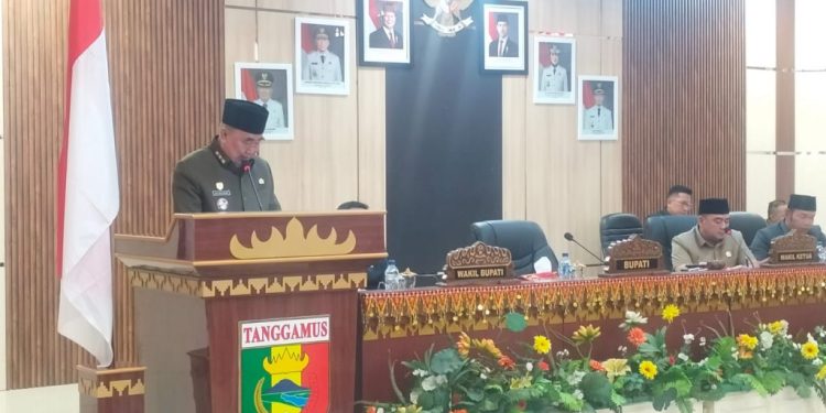 Dihadiri Forkopimda dan DPRD, Bupati Tanggamus Paparkan Pertanggungjawaban APBD Tahun 2025