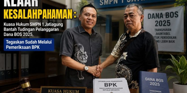 Dituding Langgar Aturan Dana BOS, SMPN 1 Jatiagung Angkat Bicara